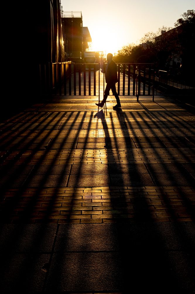 Sun and shadow lines