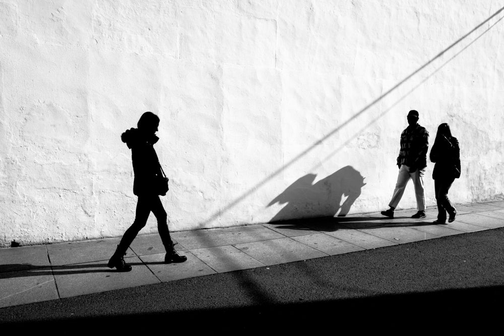 People and shadows