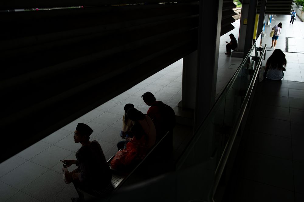 The moment of station