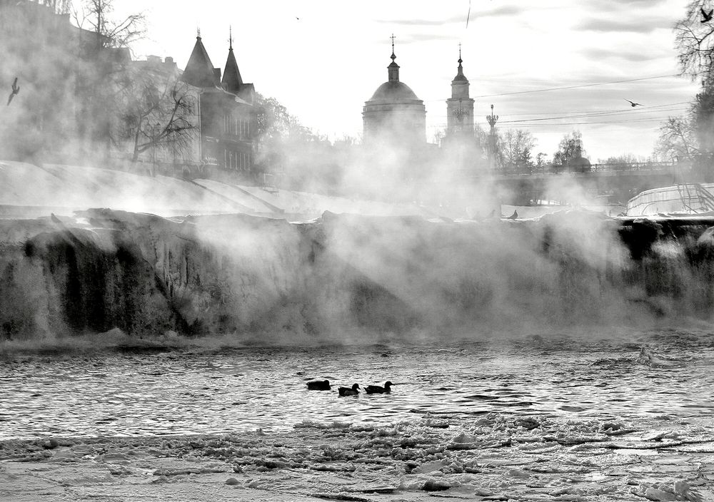 В морозном тумане