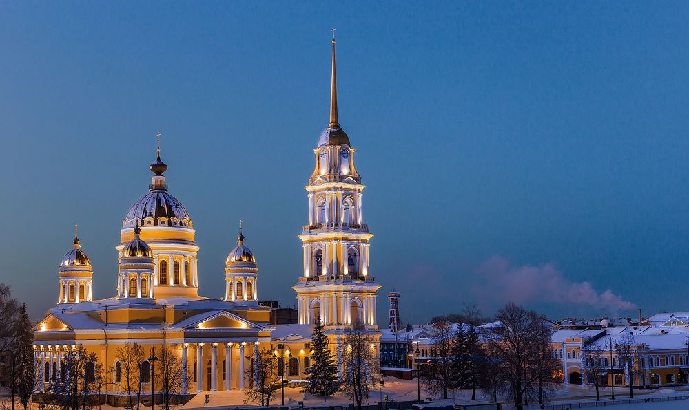 Морозное утро. Рыбинск