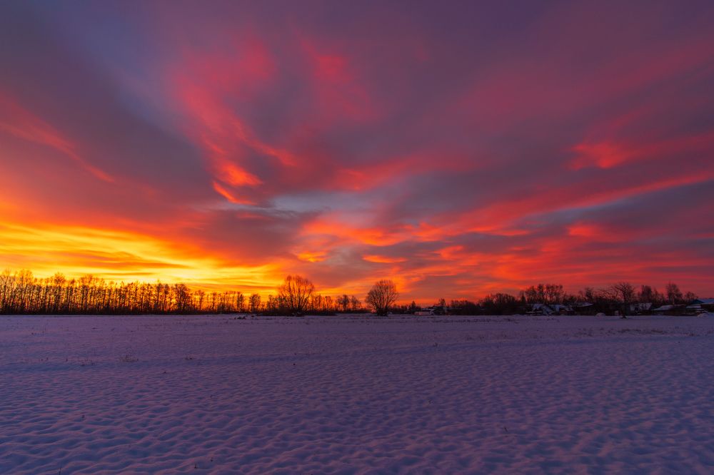 Красочный рассвет