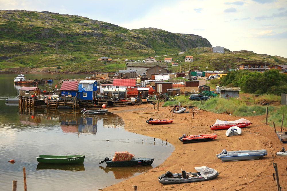 Рыбацкая деревня в Териберке