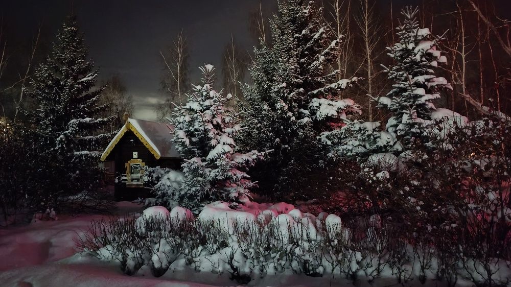 Таинственный зимний вечер