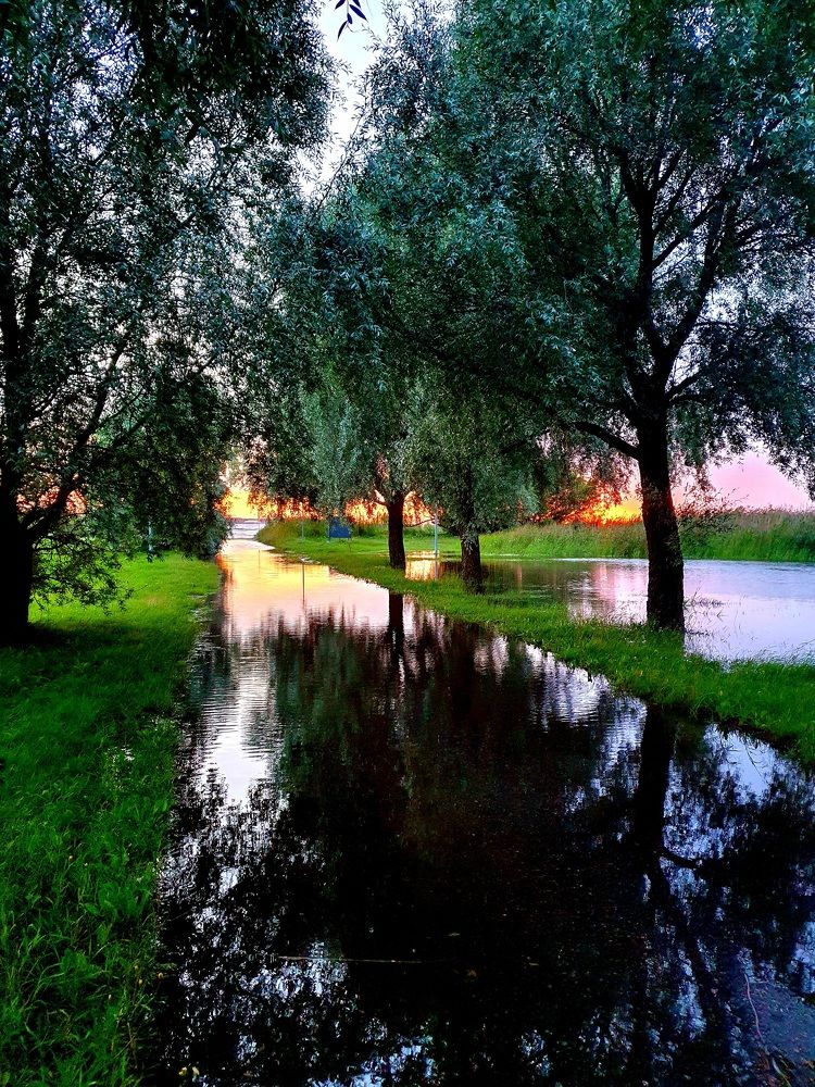 Stroomi beach after rain
