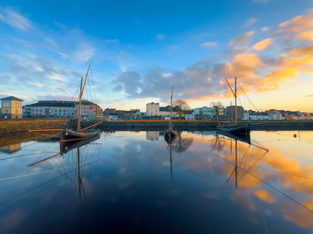 Sunrise at Claddagh Quay