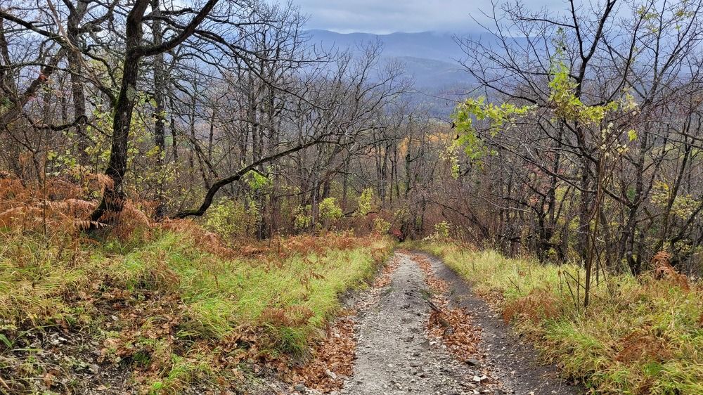 Подъём на хр. Котх