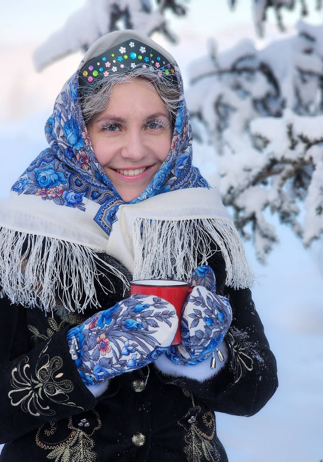 Русская красавица, Настенька!