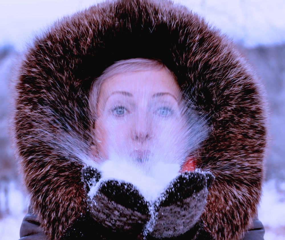 Снежный веер