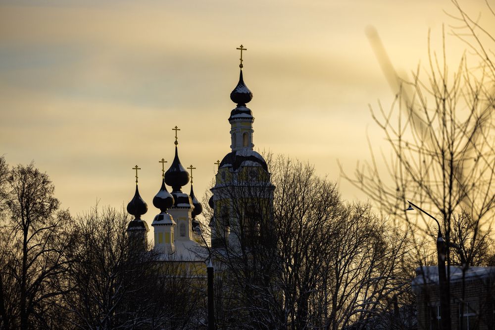 Хорошо морозным утром.