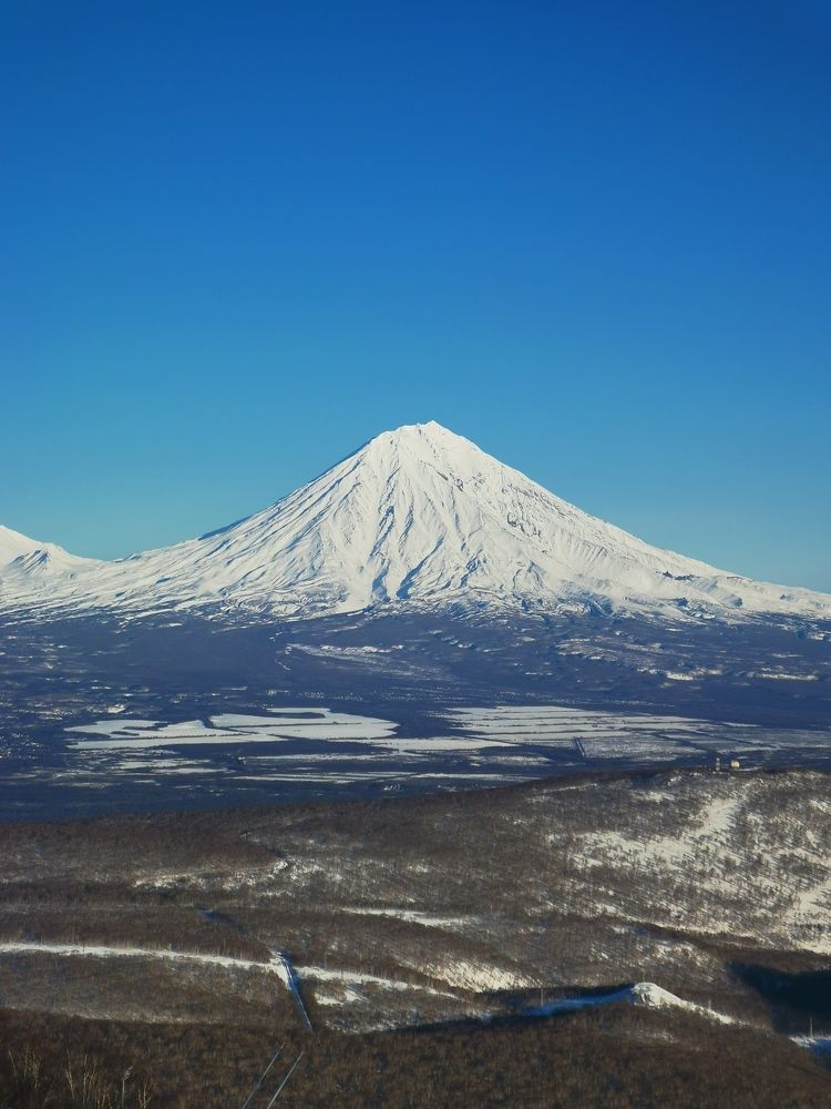 Домашний вулкан г.Петропавловск-Камчатский