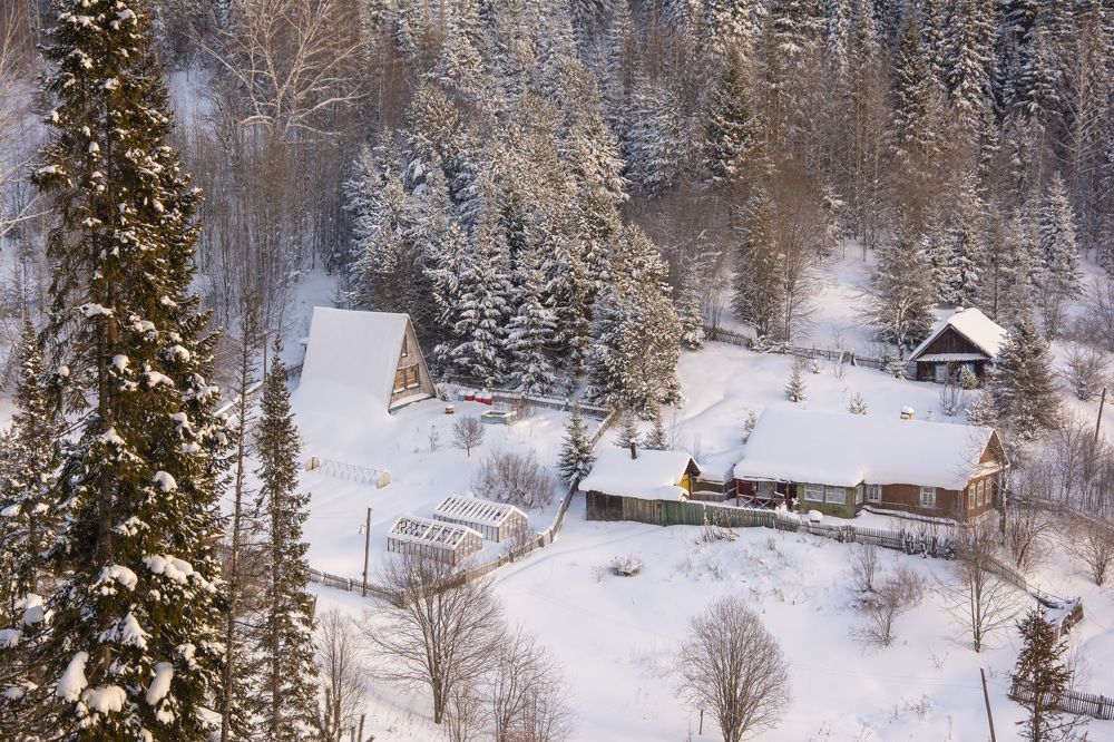 Спящие дачи.