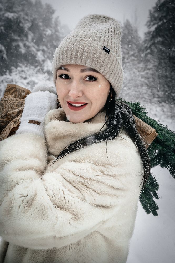 В лес за елочкой в снежок!!!