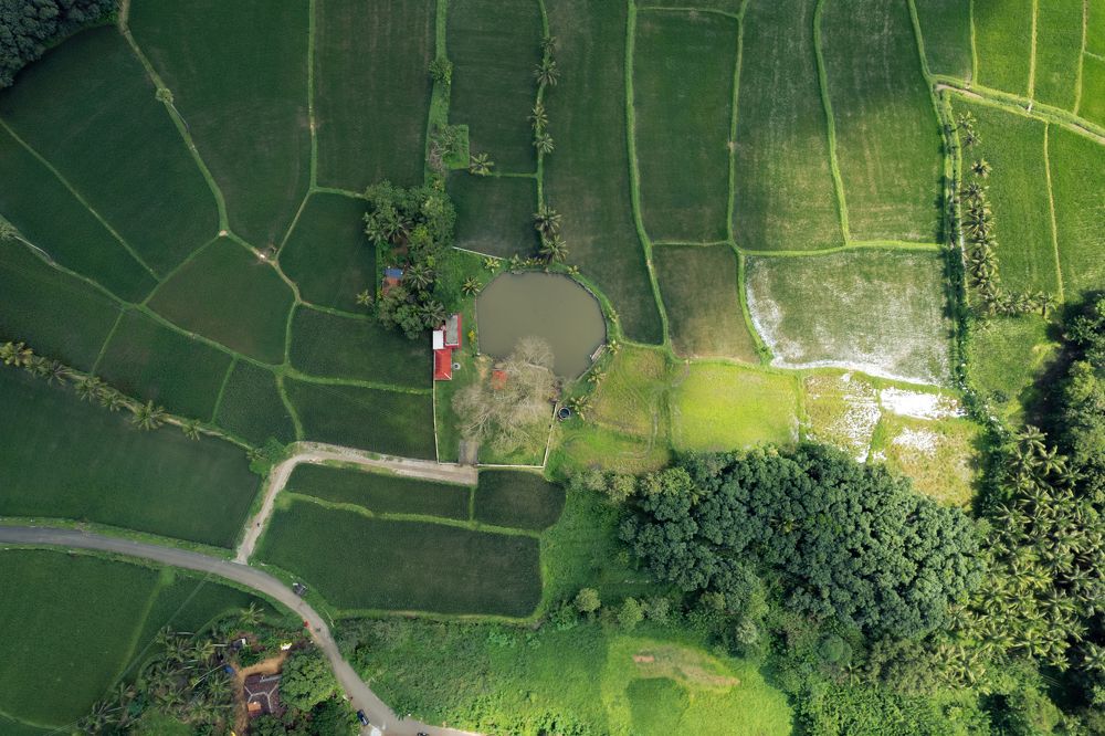 partially engulfed by clouds