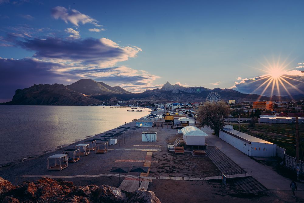 Закат на Карадаге