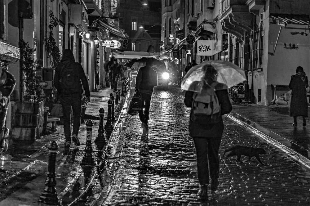 Через дорогу