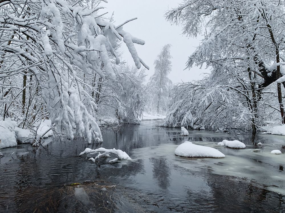 Зимняя река