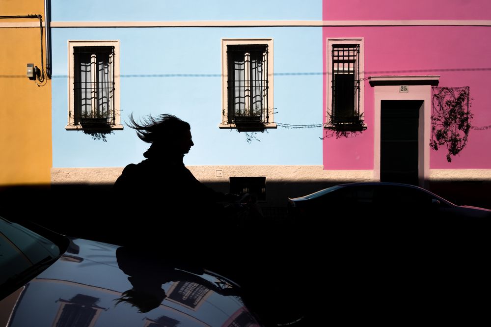 Yellow,Blue and Pink