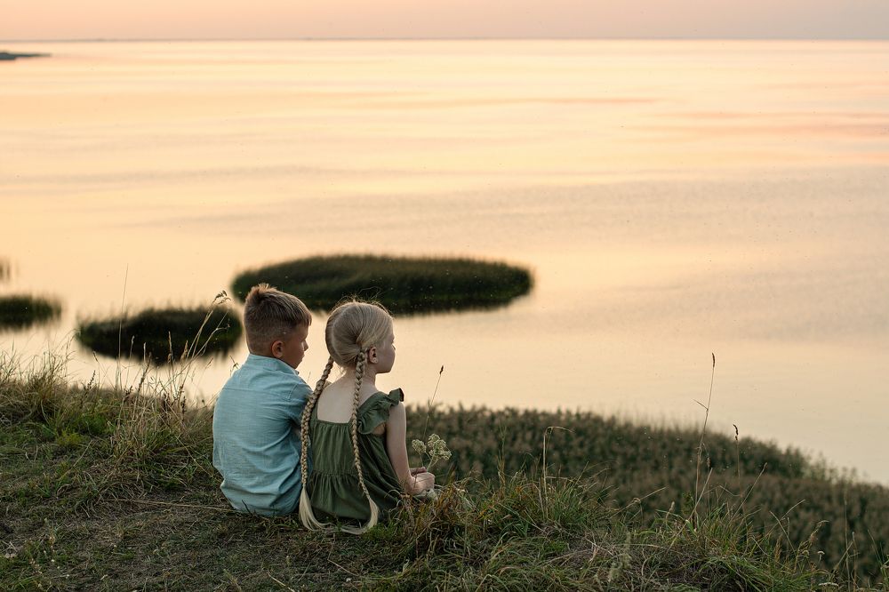 Летом в деревне