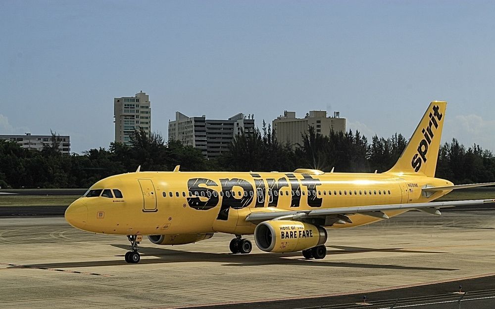 Spirit Airline in Puerto Rico