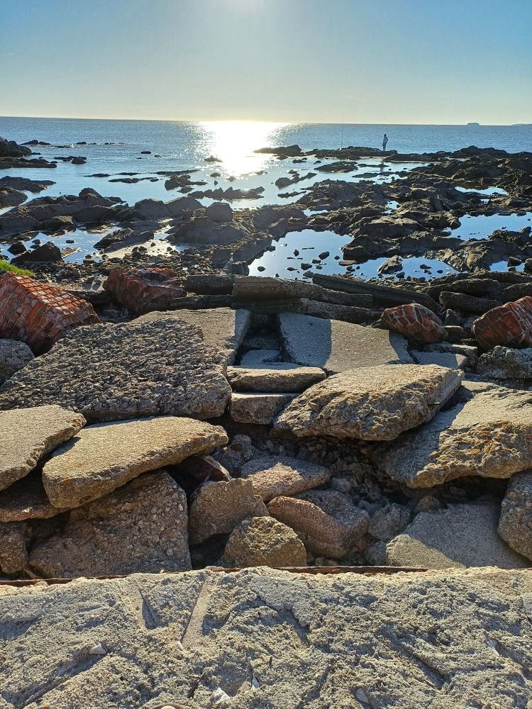 Atardecer en el mar