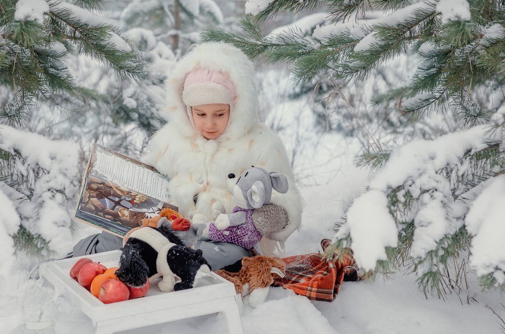 В лесу с игрушками