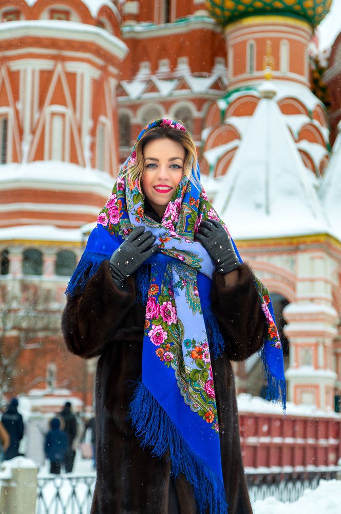 В морозный день