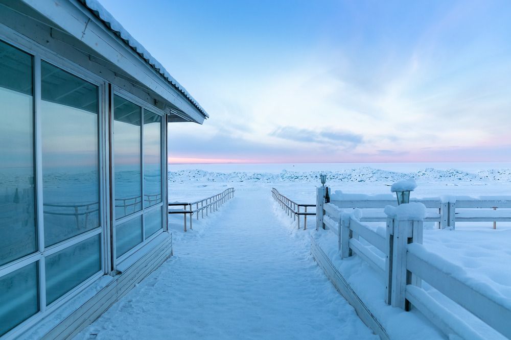 Рассвет на Финском заливе