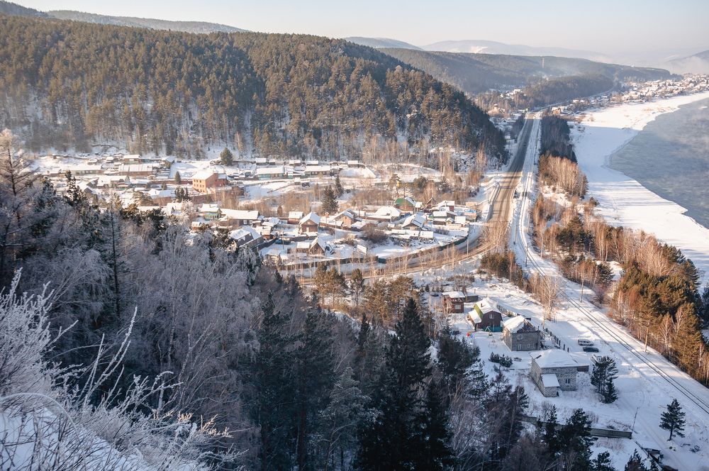 Ovsyanka. Krasnoyarsk region, Russia