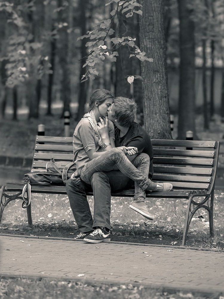 Осенний поцелуй..