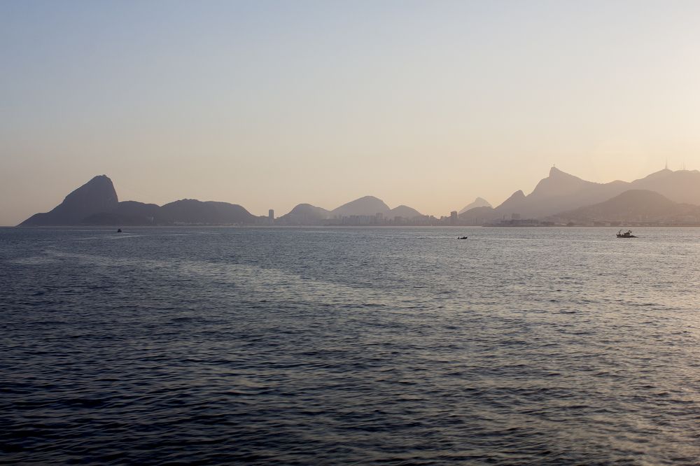 Зимний закат..