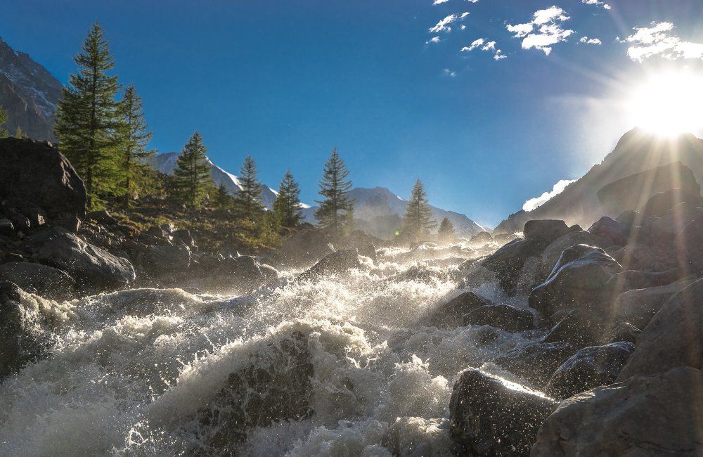 Moment of river power