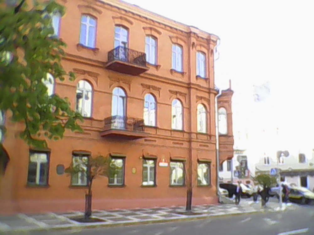 на одной из минских улочек