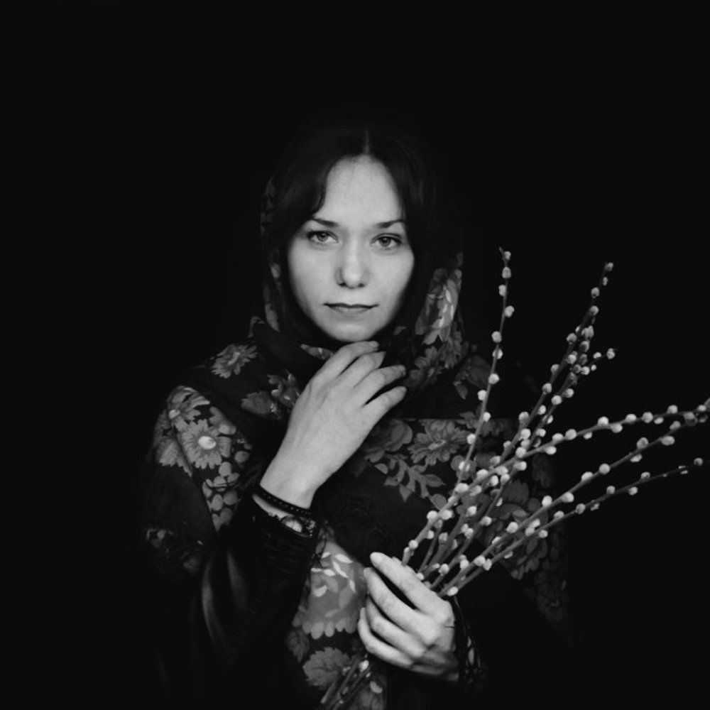 портрет с вербой