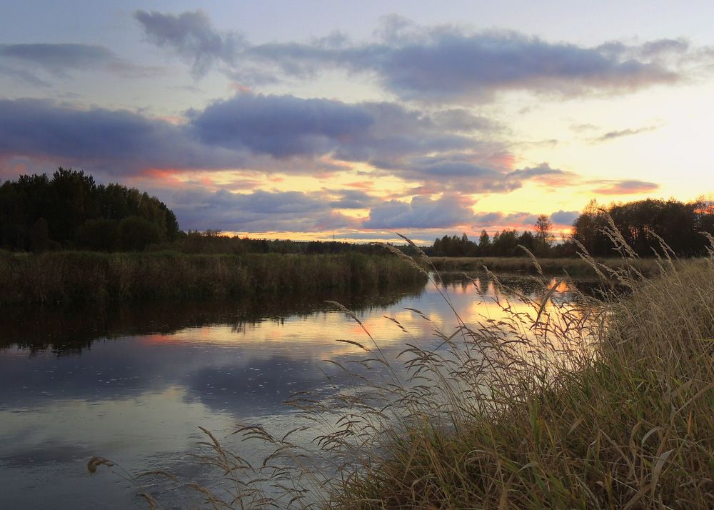 Закат.Вечер.Тверца