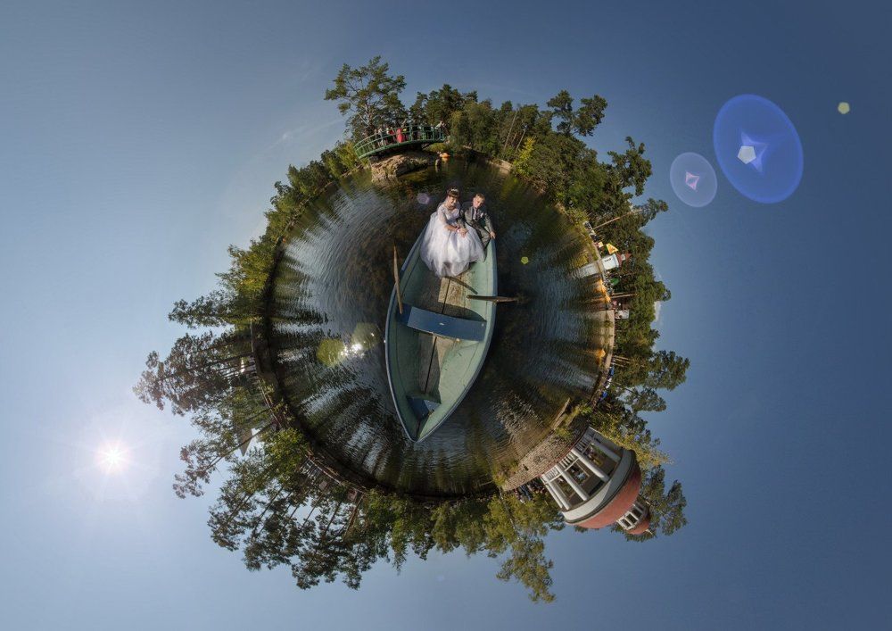 свадебная лодка