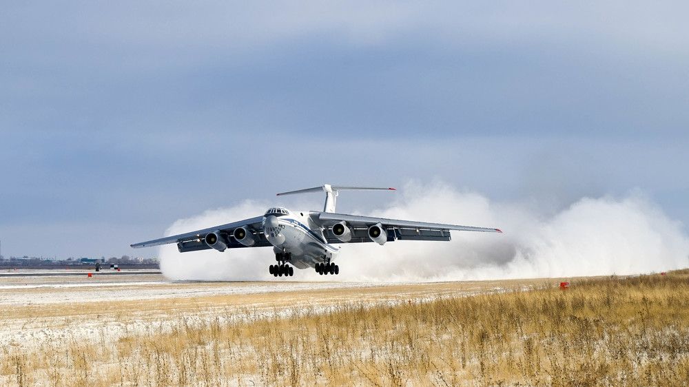 Снежный взлёт!