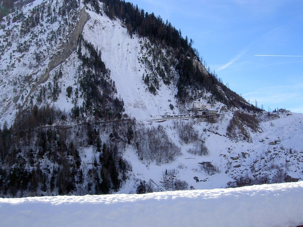 Около горы Монблан