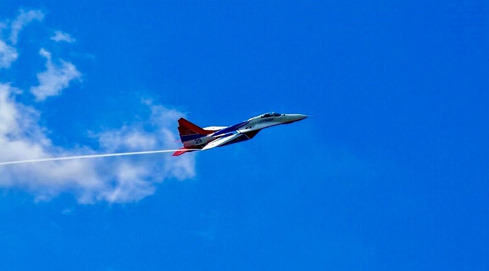 Авиационное шоу.