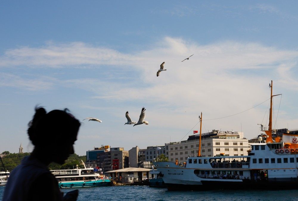 На Галатском мосту