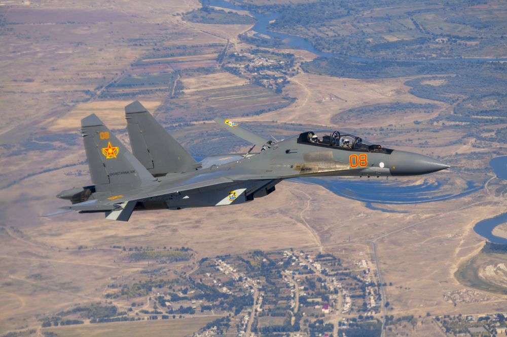 Су-30 СМ Сил Воздушной обороны Казахстана