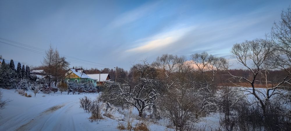 Морозный вечер