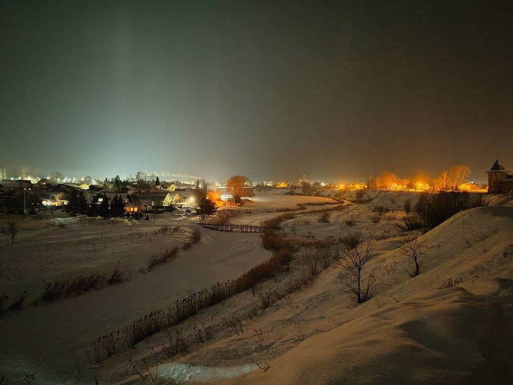 Зима в Суздали