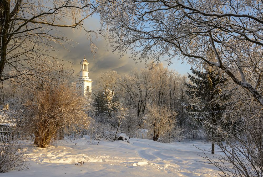 Зима в Усть-Ижоре