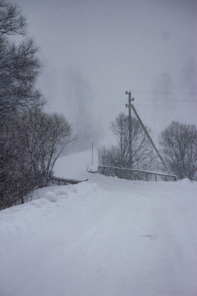 Зимние дороги.