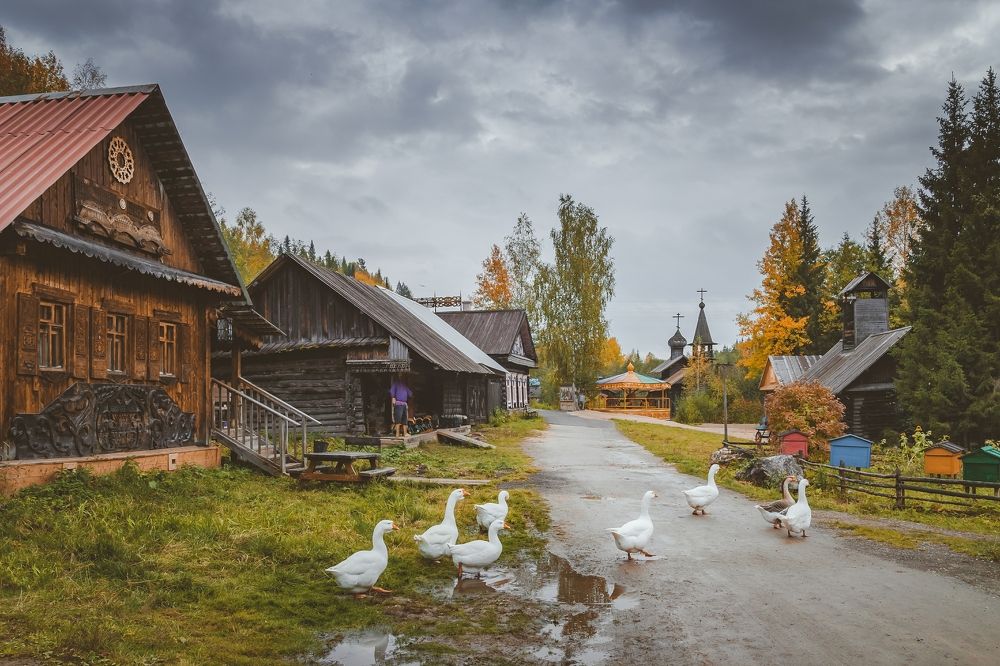 На земле Постникова. Хмурый сентябрь.