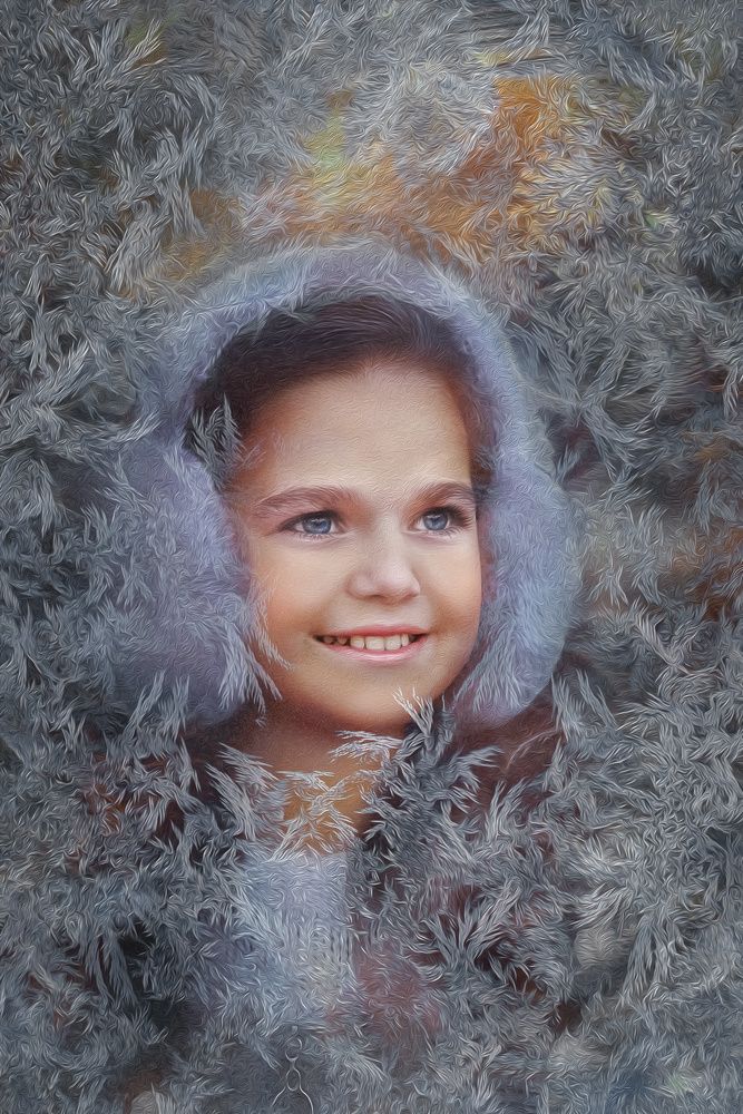 Рождественские морозные кружева.