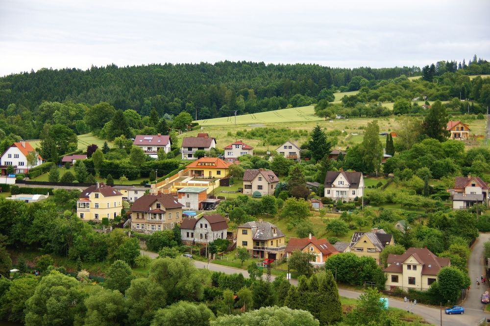 Деревня в Чехии
