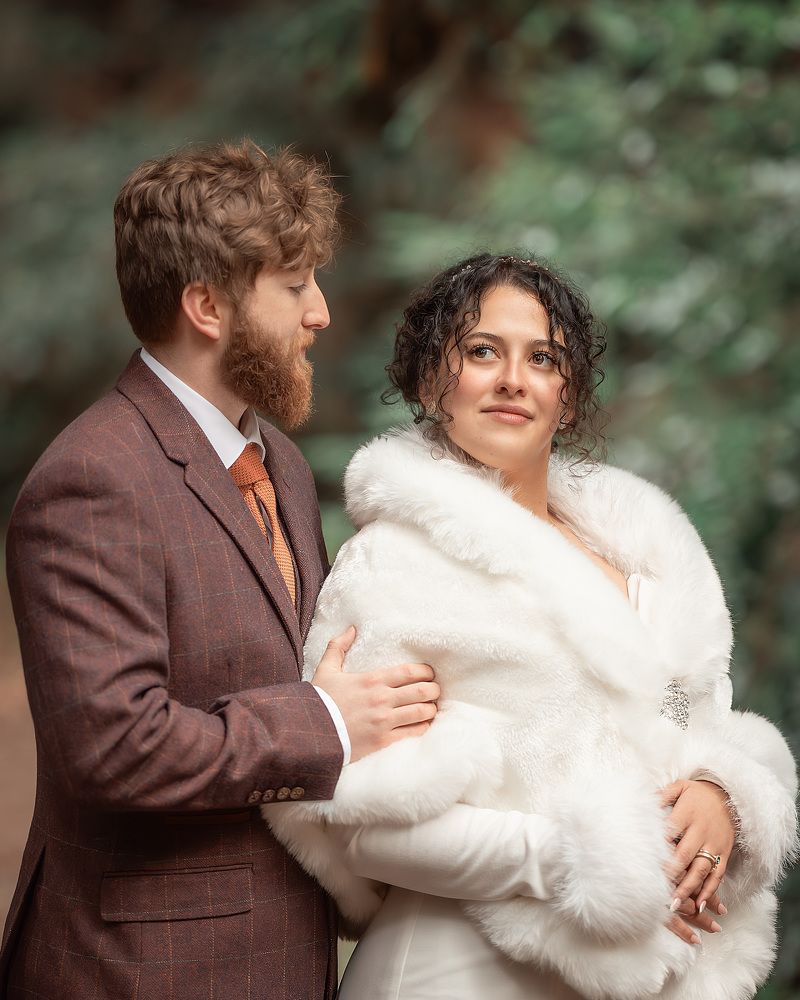 Wedding in the woods