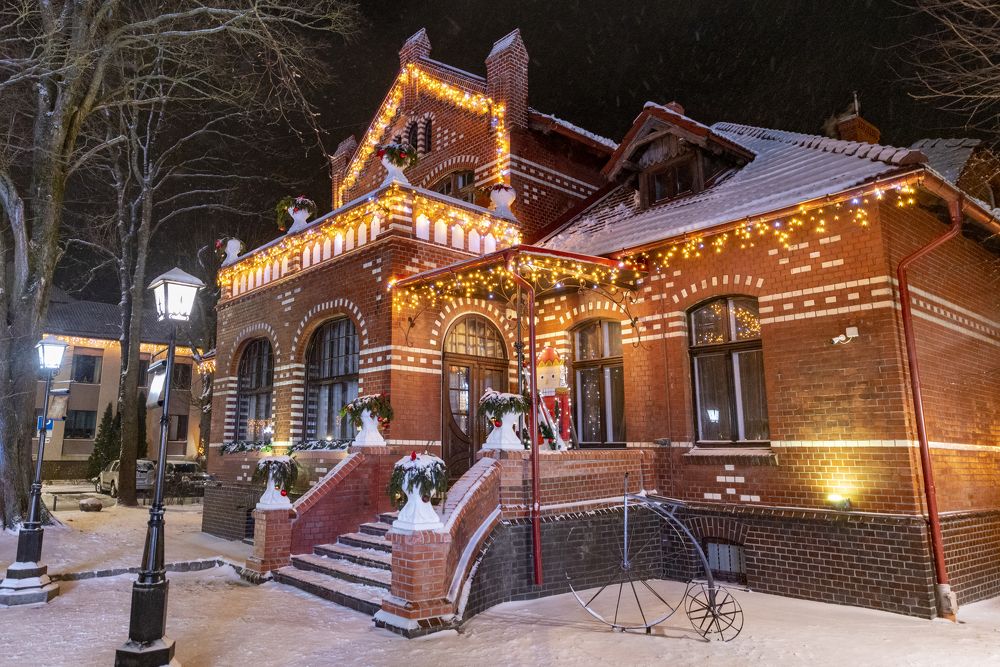 Новогодний Зеленоградск.